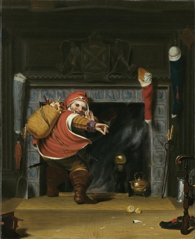 Santa Claus or St. Nicholas by Robert Walter Weir